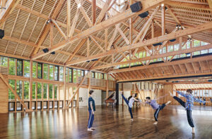Perles Family Studio at Jacob's Pillow, photo Robert Benson