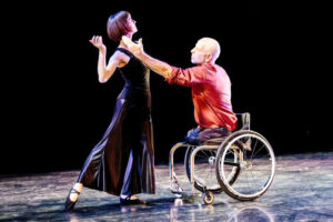 Photo of Kris Lenzo and another dancer