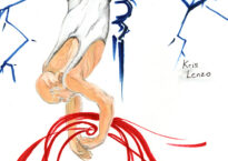 Illustration of Kris Lenzo