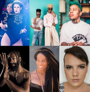 FRESH WORKS commissioned artists 2021