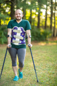 Toby MacNutt standing on grass
