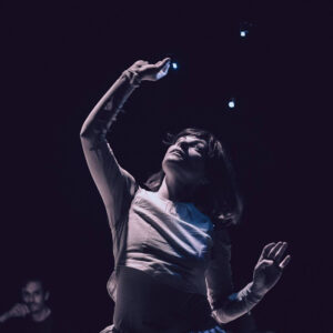 Kat Rampackova dancing